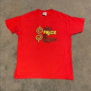 “Price Is Right” Red Youth Large T-shirt